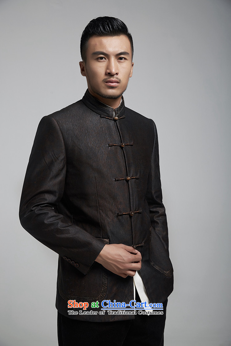 De Fudo Ienti cloud of incense yarn thin robe men Tang jackets Sau San Business Professional upscale China wind of men by 2015 autumn and winter, Black 46/170 picture, prices, brand platters! The elections are supplied in the national character of distribution, so action, buy now enjoy more preferential! As soon as possible.