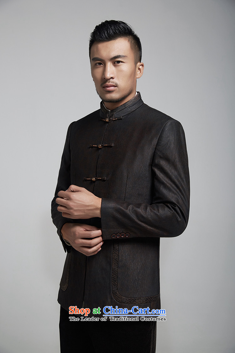 De Fudo Ienti cloud of incense yarn thin robe men Tang jackets Sau San Business Professional upscale China wind of men by 2015 autumn and winter, Black 46/170 picture, prices, brand platters! The elections are supplied in the national character of distribution, so action, buy now enjoy more preferential! As soon as possible.