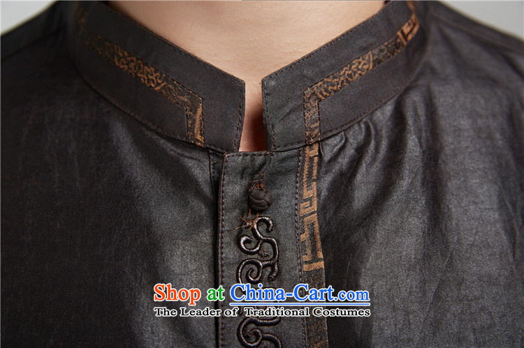 Fudo Nga Road, silk Tang dynasty men's shirts, cloud of incense long sleeves stereo embroidery China wind men in spring and autumn 2015 Black 46/L picture, prices, brand platters! The elections are supplied in the national character of distribution, so action, buy now enjoy more preferential! As soon as possible.