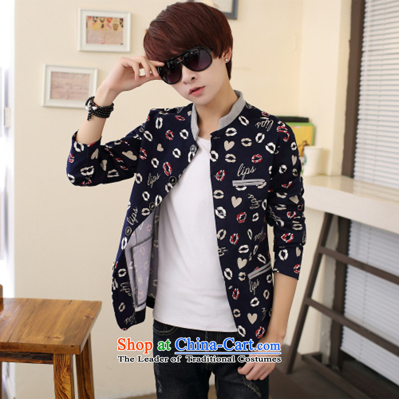 As early as 2015, yet stylish spring Chinese tunic male Korean modern jacket , L, earlier Sang (601 Z.SHANG shopping on the Internet has been pressed.)
