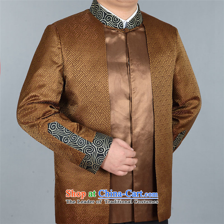 Rollet HIV from older Tang Dynasty Chinese robe men men long-sleeved shirt and Tang dynasty ÃÞÒÂ XXXL gold pictures, prices, brand platters! The elections are supplied in the national character of distribution, so action, buy now enjoy more preferential! As soon as possible.