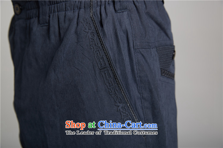 De Fudo* 2015 cotton pants elastic waist of autumn and winter Tang dynasty China wind-men's trousers, a blue 46 pictures are, prices, brand platters! The elections are supplied in the national character of distribution, so action, buy now enjoy more preferential! As soon as possible.