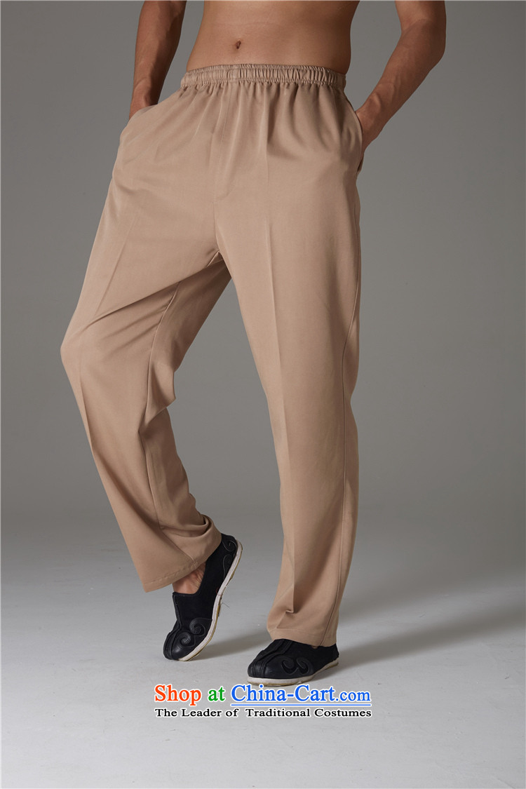 Fudo Ching Mr Donald Tsang Tak Summer New Tang dynasty male and trousers boutique Chinese elastic waist solid color men's pants card its M pictures, prices, brand platters! The elections are supplied in the national character of distribution, so action, buy now enjoy more preferential! As soon as possible.
