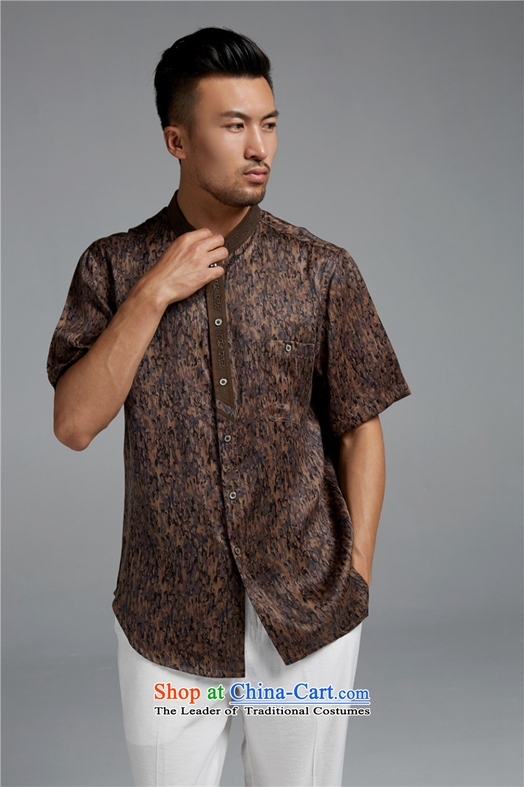 Fudo de drunken Chu 2015 Summer Chinese 100% silk anti-wrinkle short-sleeved Tang dynasty male new leisure boutique China wind suit XL Photo, prices, brand platters! The elections are supplied in the national character of distribution, so action, buy now enjoy more preferential! As soon as possible.