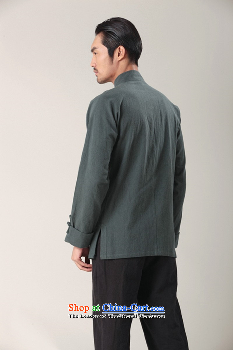Hee-snapshot lung men wear long-sleeved shirt Tang dynasty China wind shirt cotton linen collar stylish shirt Han-men and Tang dynasty blue S picture, prices, brand platters! The elections are supplied in the national character of distribution, so action, buy now enjoy more preferential! As soon as possible.