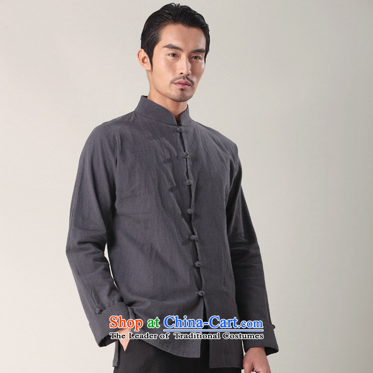 Hee-yong new snapshot of the Tang dynasty men's long-sleeved shirt with the forklift truck cotton linen china wind stylish multi-colored shirt collar deep red XL Photo, prices, brand platters! The elections are supplied in the national character of distribution, so action, buy now enjoy more preferential! As soon as possible.