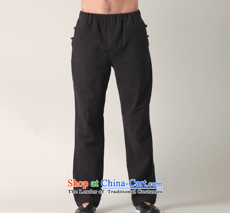Hee-Snapshot Dragon Chinese Wind Pants and leisure cotton linen trousers with a straight Chinese men casual trousers, white S picture, prices, brand platters! The elections are supplied in the national character of distribution, so action, buy now enjoy more preferential! As soon as possible.