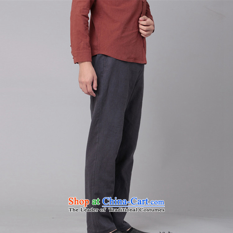 Hee-Snapshot Dragon Chinese Wind Pants and leisure cotton linen trousers with a straight Chinese men casual trousers, white S picture, prices, brand platters! The elections are supplied in the national character of distribution, so action, buy now enjoy more preferential! As soon as possible.