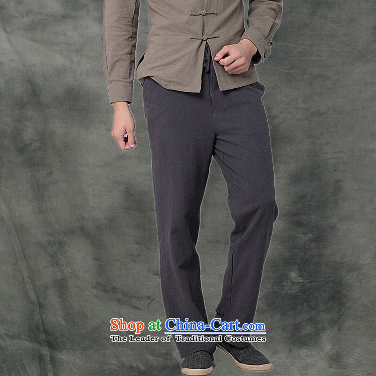 Hee-Snapshot Dragon cotton linen MEN CASUAL TROUSERS with a Chinese Kung Fu pants and leisure recreation loose Tang men White M picture, prices, brand platters! The elections are supplied in the national character of distribution, so action, buy now enjoy more preferential! As soon as possible.