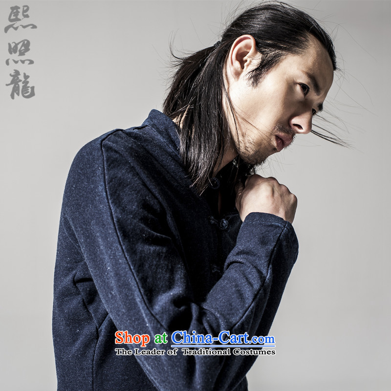 Hee-Snapshot Lung China wind 2015 new thick cowboy use stylish blue jeans TANG Sau San Jacket coat blue XL, Hee-snapshot (XZAOLONG lung) , , , shopping on the Internet