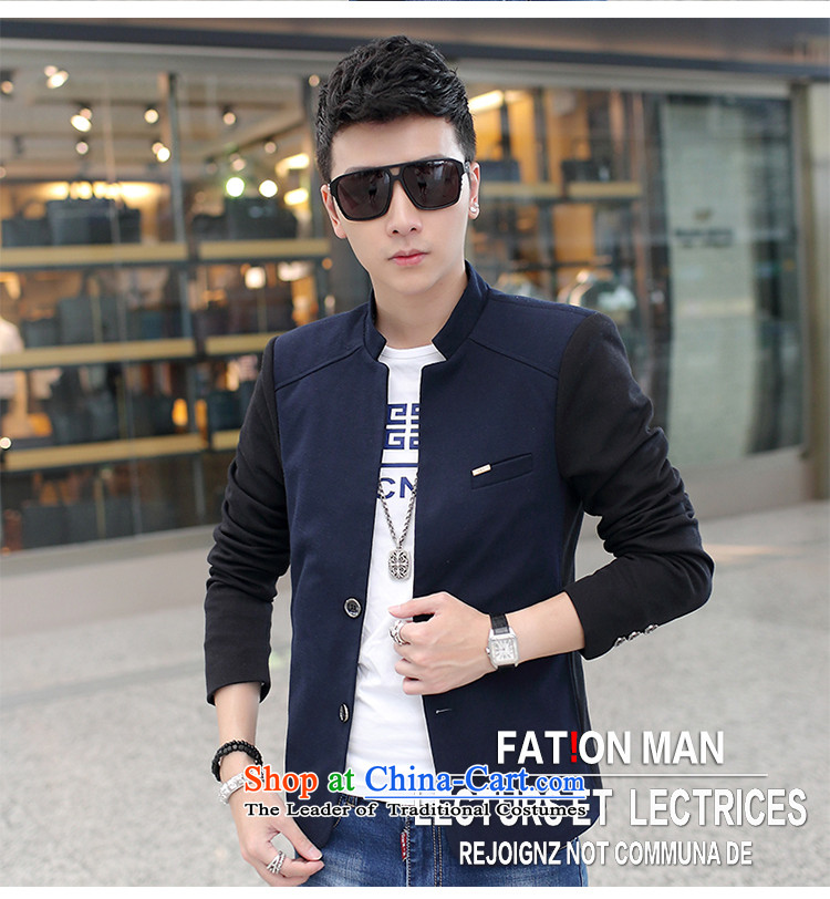 Men's 2015 Winter Jackets autumn male insert new coat B465 navy M picture, prices, brand platters! The elections are supplied in the national character of distribution, so action, buy now enjoy more preferential! As soon as possible.