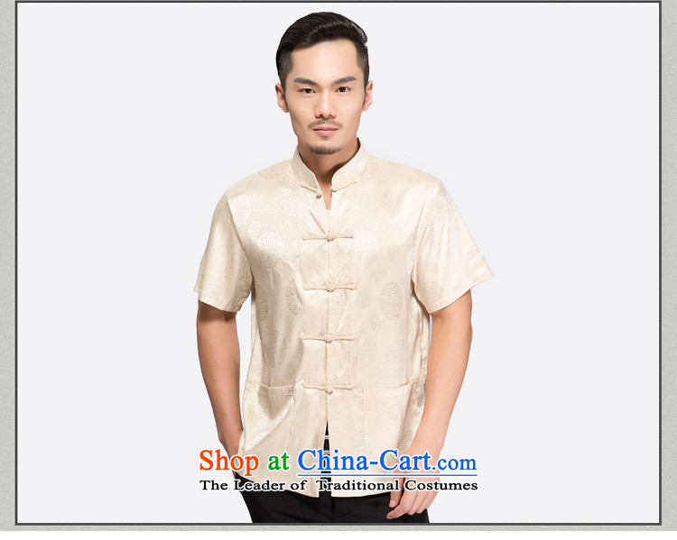 - Wolf JIEYA-WOLF, Tang dynasty men's short-sleeved T-shirt silk dome jubilee summer pure color, China wind manually loaded male ODDS 170/M white picture, prices, brand platters! The elections are supplied in the national character of distribution, so action, buy now enjoy more preferential! As soon as possible.