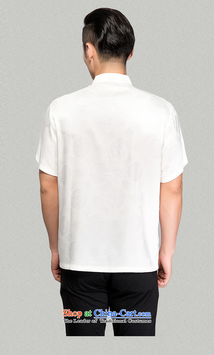- Wolf JIEYA-WOLF, Tang dynasty men's short-sleeved T-shirt silk dome jubilee summer pure color, China wind manually loaded male ODDS 170/M white picture, prices, brand platters! The elections are supplied in the national character of distribution, so action, buy now enjoy more preferential! As soon as possible.