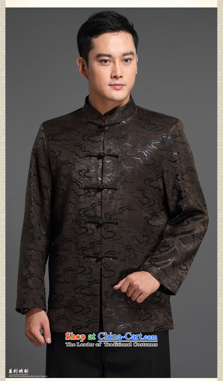 Million, 2015 autumn and winter new products men's jacket from older Tang business and leisure wedding dresses embroidery China wind long-sleeved thick black (Tang cotton waffle 185(XXL) pictures), prices, brand platters! The elections are supplied in the national character of distribution, so action, buy now enjoy more preferential! As soon as possible.