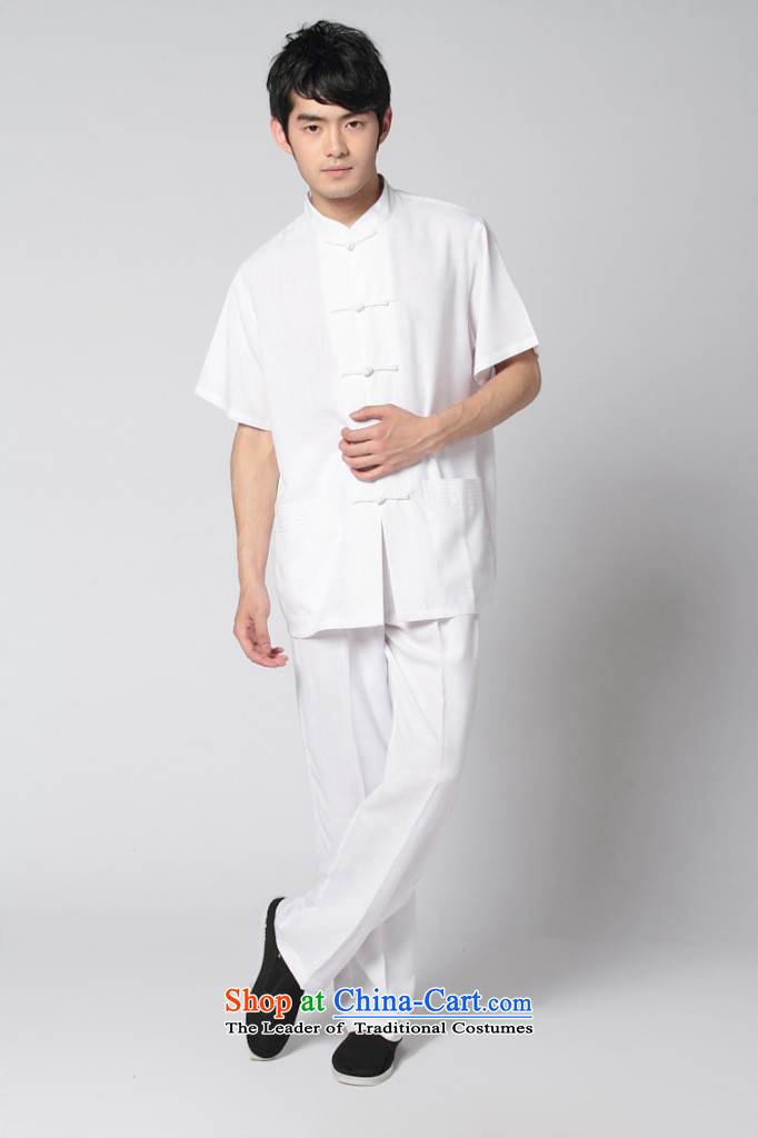 Tang Dynasty and floral summer new short-sleeved Tang Dynasty Tai Chi Kung Fu Services Package Chinese collar 4.5-60s soft cotton linen of the Tang dynasty and black trousers Kit L picture, prices, brand platters! The elections are supplied in the national character of distribution, so action, buy now enjoy more preferential! As soon as possible.