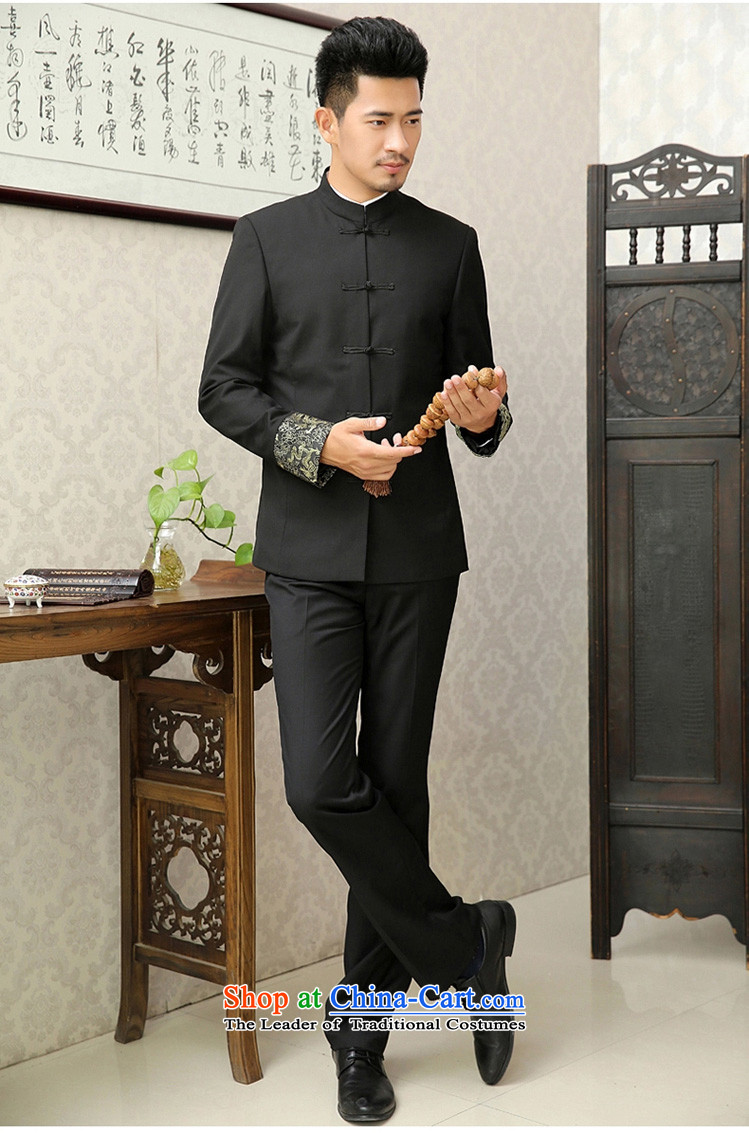 Hua Yu Lion Tang Dynasty Men's Mock-Neck suits Kit China wind Han-Chinese tunic shirt 175/L Sau San leisure L/31 code picture, prices, brand platters! The elections are supplied in the national character of distribution, so action, buy now enjoy more preferential! As soon as possible.