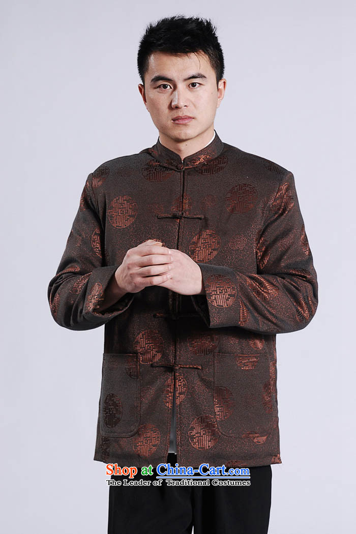Ko Yo Overgrown Tomb Gigi Lai 2015 autumn and winter new middle-aged father Tang Dynasty Stylish retro collar disc detained and trendy Chinese cotton larger M0047 M0047-A 3XL/ plus cotton picture, prices, brand platters! The elections are supplied in the national character of distribution, so action, buy now enjoy more preferential! As soon as possible.