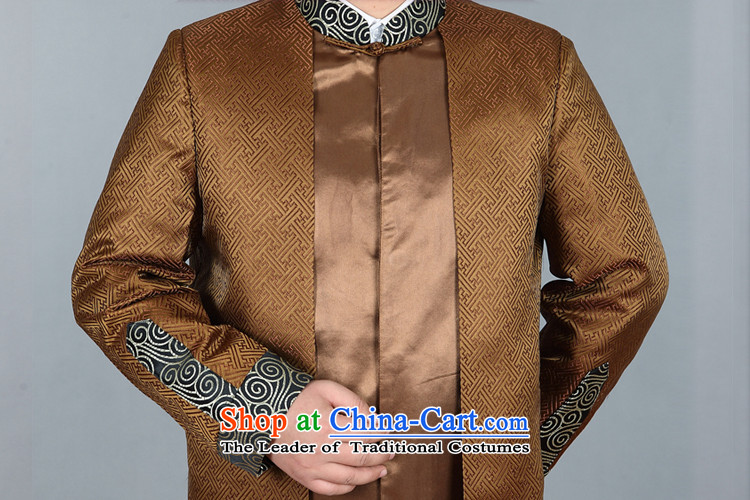 Kanaguri Mouse New Men shawl Tang dynasty long-sleeved shirt collar clothing Tang dynasty China wind long-sleeved sweater purple XXXL picture, prices, brand platters! The elections are supplied in the national character of distribution, so action, buy now enjoy more preferential! As soon as possible.