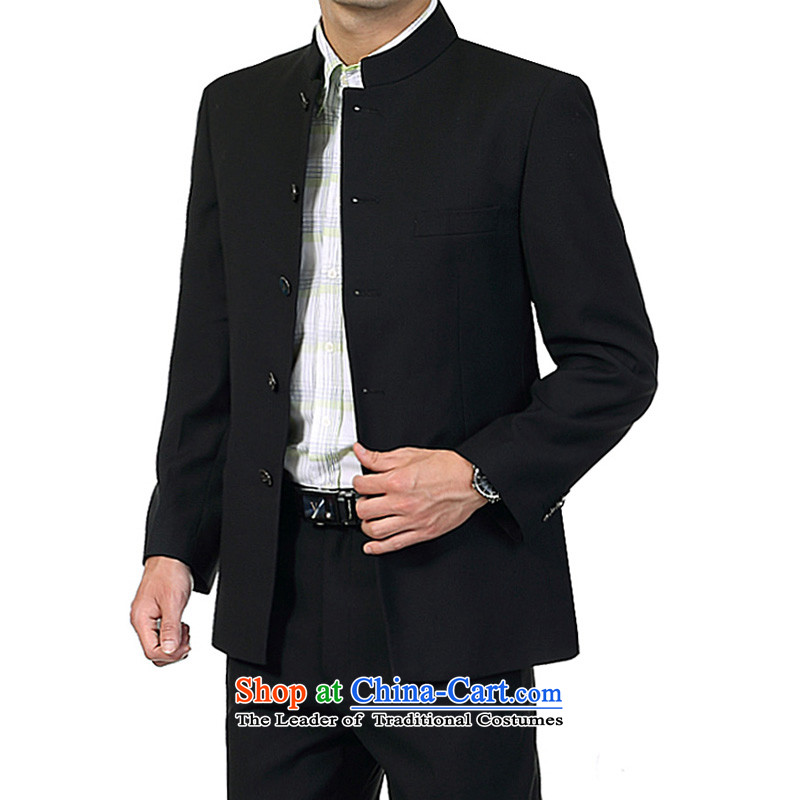 Kim, Ho ad Chinese tunic Chinese collar suits both business and leisure men men single row more coin men round-neck collar suits black black 170/46 around 922.747 115 recommendations to the heads of shopping on the Internet has been pressed.