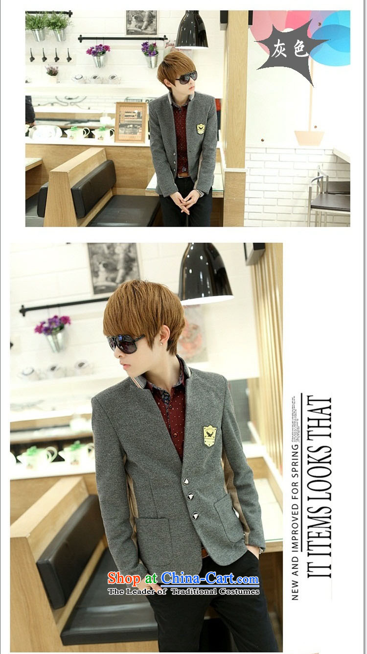 Tgk New Men Chinese tunic suit leisure suit male adolescents small Korean-spring coat and Sau San Chinese tunic XXXL black picture, prices, brand platters! The elections are supplied in the national character of distribution, so action, buy now enjoy more preferential! As soon as possible.