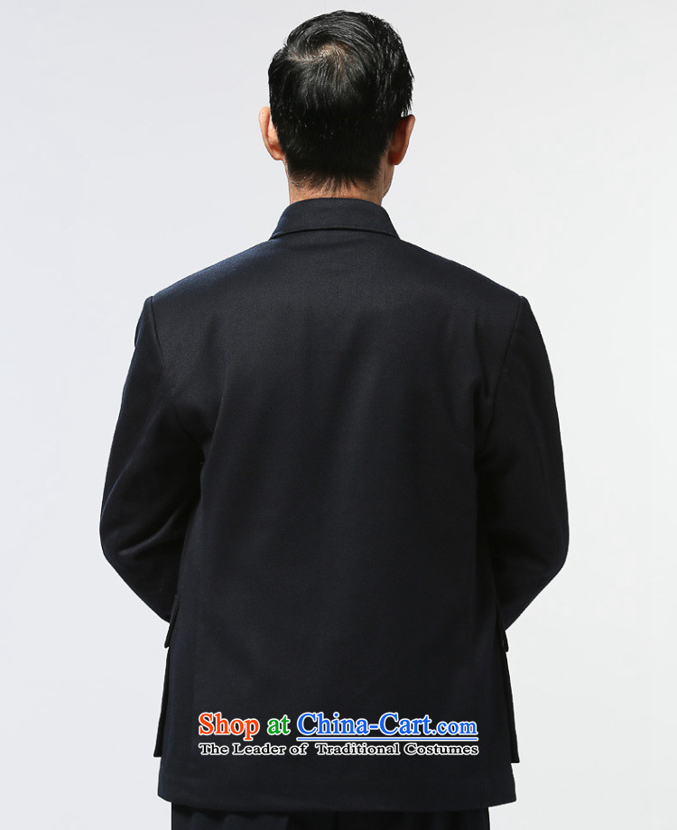 Ho Chi Chun-elderly men in Chinese tunic kit older persons national costumes father Tang Dynasty Chinese clothing with blue 74(175) father picture, prices, brand platters! The elections are supplied in the national character of distribution, so action, buy now enjoy more preferential! As soon as possible.