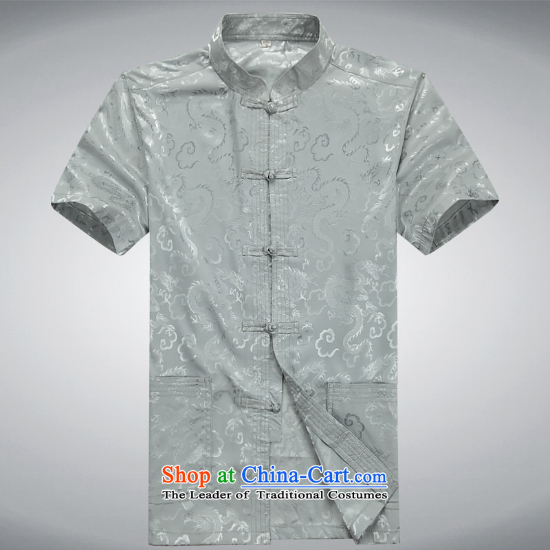 The Mai-Mai multiple cells聽   in the summer of 2015 men Tang Dynasty Package short-sleeved of older persons in the Men's Shirt Grandpa summer father White Kit聽175 pictures, prices, brand platters! The elections are supplied in the national character of distribution, so action, buy now enjoy more preferential! As soon as possible.