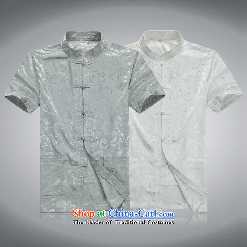 The Mai-Mai multi-    year 2015 men Tang dynasty short-sleeved T-shirt, older men summer uniforms Tang Tang dynasty short-sleeve male and half sleeveless shirt XL light gray Kit 180 pictures, prices, brand platters! The elections are supplied in the national character of distribution, so action, buy now enjoy more preferential! As soon as possible.
