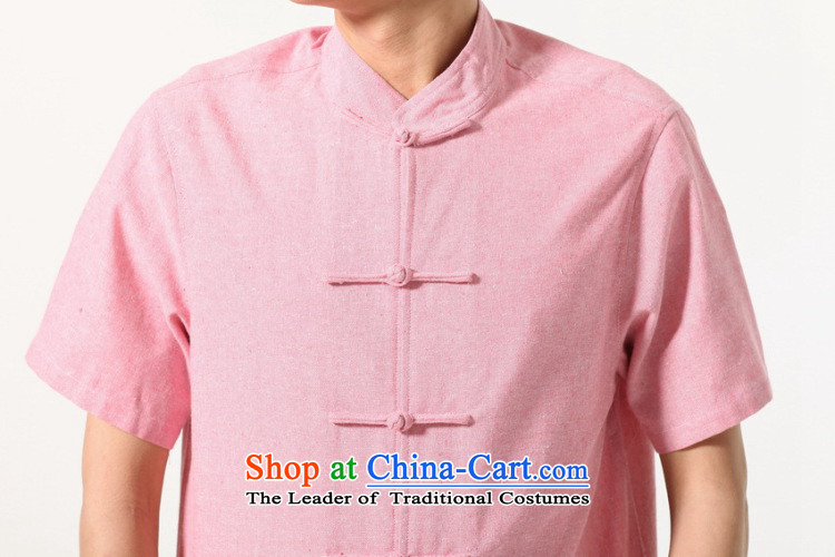 Dan smoke original male Tang dynasty summer new Chinese clothing collar cotton linen Comfort Men leisure short-sleeved shirt Tang dynasty picture color L photo, prices, brand platters! The elections are supplied in the national character of distribution, so action, buy now enjoy more preferential! As soon as possible.