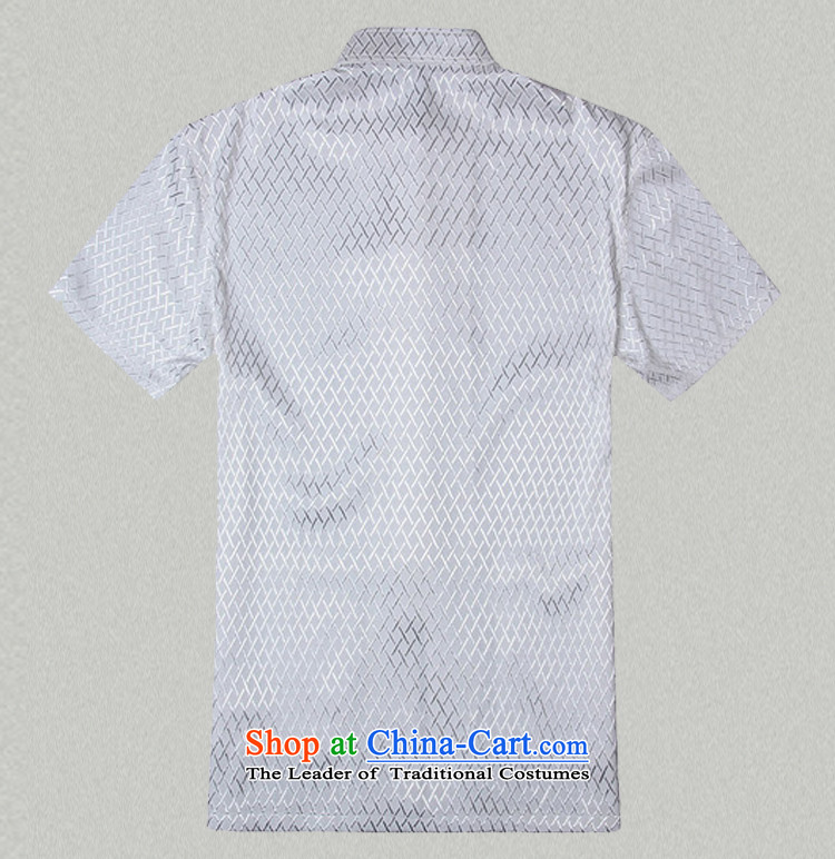 - Wolf JIEYA-WOLF, Tang dynasty men's short-sleeved summer need of solid color silk shirts men Tang dynasty short-sleeved shirt black 190/XXXL picture, prices, brand platters! The elections are supplied in the national character of distribution, so action, buy now enjoy more preferential! As soon as possible.