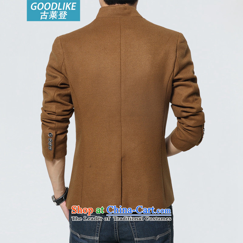 Goulley Log 2015 autumn and winter Chinese tunic men casual jacket men jacket and black jacket? XXL(140-150 catty, LOG (GODLIKE Gourlay) , , , shopping on the Internet