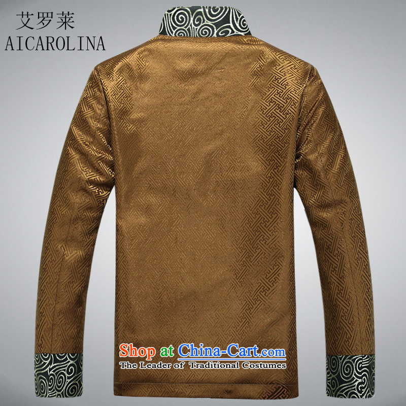 Hiv Rollet spring in older men Tang dynasty long-sleeved clothes Chinese ceremony China Wind Jacket gold XXXL, clothing HIV ROLLET (AICAROLINA) , , , shopping on the Internet