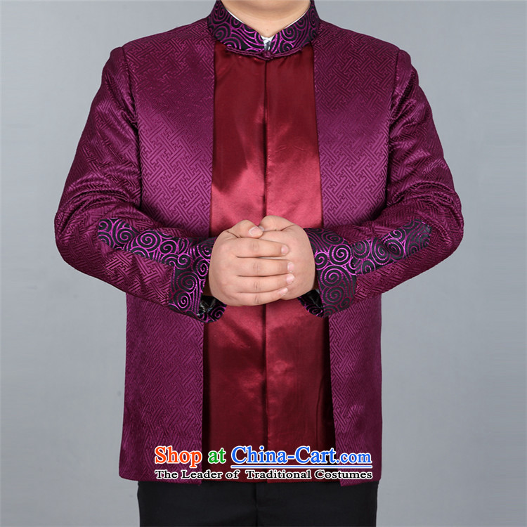 Hiv Rollet spring men Tang Dynasty Chinese dress in Spring and Autumn Chinese tunic replacing Tang dynasty shawl gold L pictures, prices, brand platters! The elections are supplied in the national character of distribution, so action, buy now enjoy more preferential! As soon as possible.