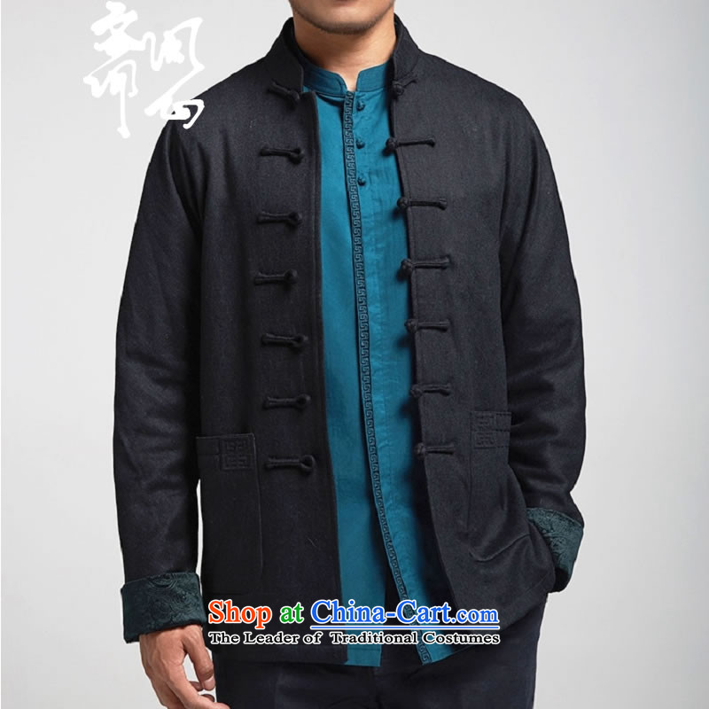 Q Shinsaibashi represented a health (autumn and winter men new products Sau San Chinese jacket improvement with shouldered design Tang 1149 Black M 160/84, q heart of Ramadan , , , shopping on the Internet