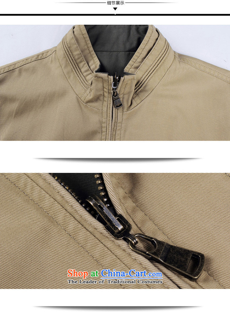 Jeep shield NIAN JEEP New Men pure cotton washed outdoor double-sided wear casual jacket coat 2015 Autumn D6808 male khaki M picture, prices, brand platters! The elections are supplied in the national character of distribution, so action, buy now enjoy more preferential! As soon as possible.