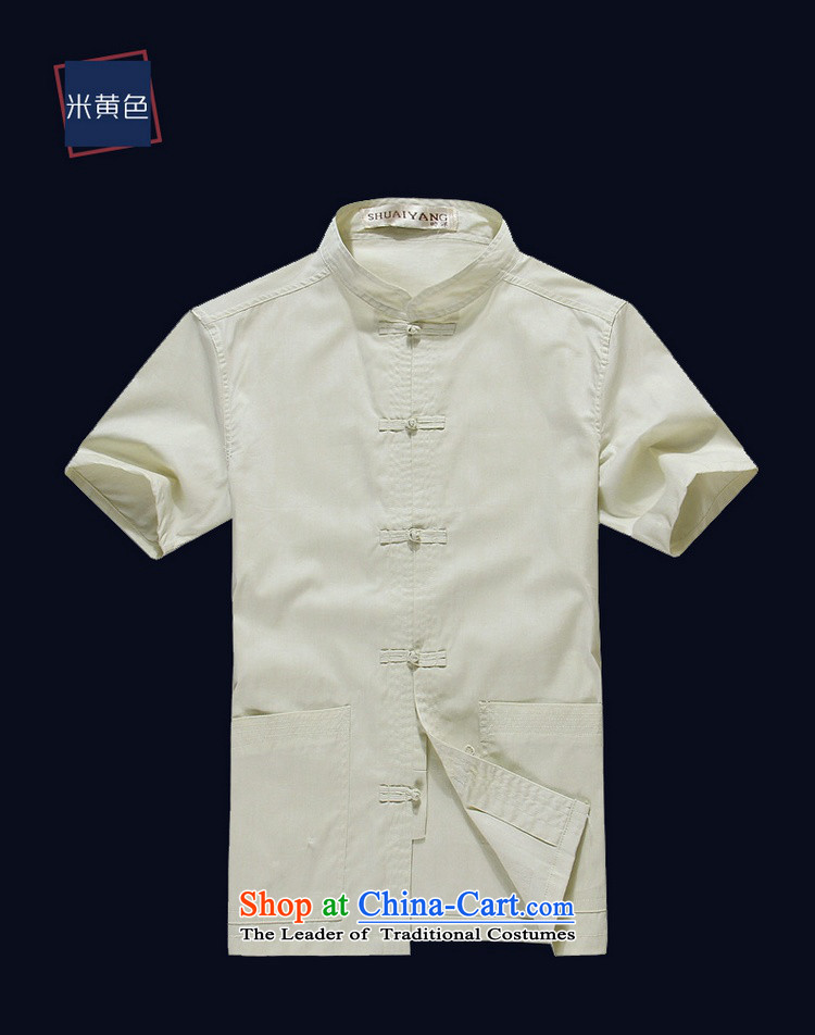 The new ocean handsome men Tang dynasty short-sleeved cotton China wind men's shirts collar disc detained men summer Chinese shirt Ma Tei 39/165 Gray Photo, prices, brand platters! The elections are supplied in the national character of distribution, so action, buy now enjoy more preferential! As soon as possible.