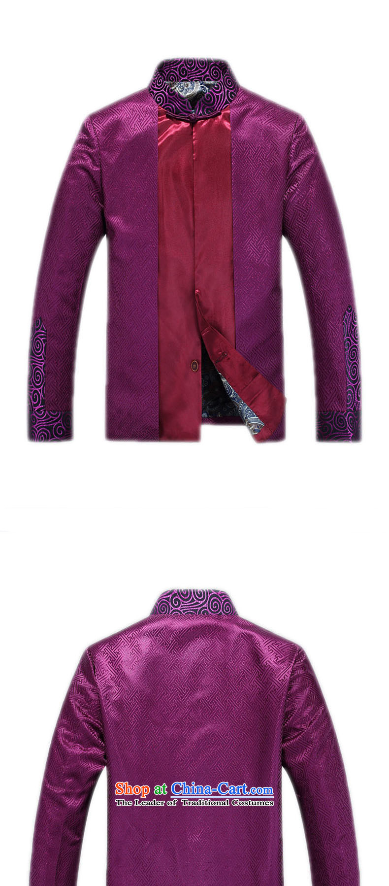 Bosnia and the new) thre older men jacket coat Tang dynasty during the spring and autumn) Men long-sleeved APEC Chinese ethnic Han-name will F88023 contemptuous of purple L/175 picture, prices, brand platters! The elections are supplied in the national character of distribution, so action, buy now enjoy more preferential! As soon as possible.