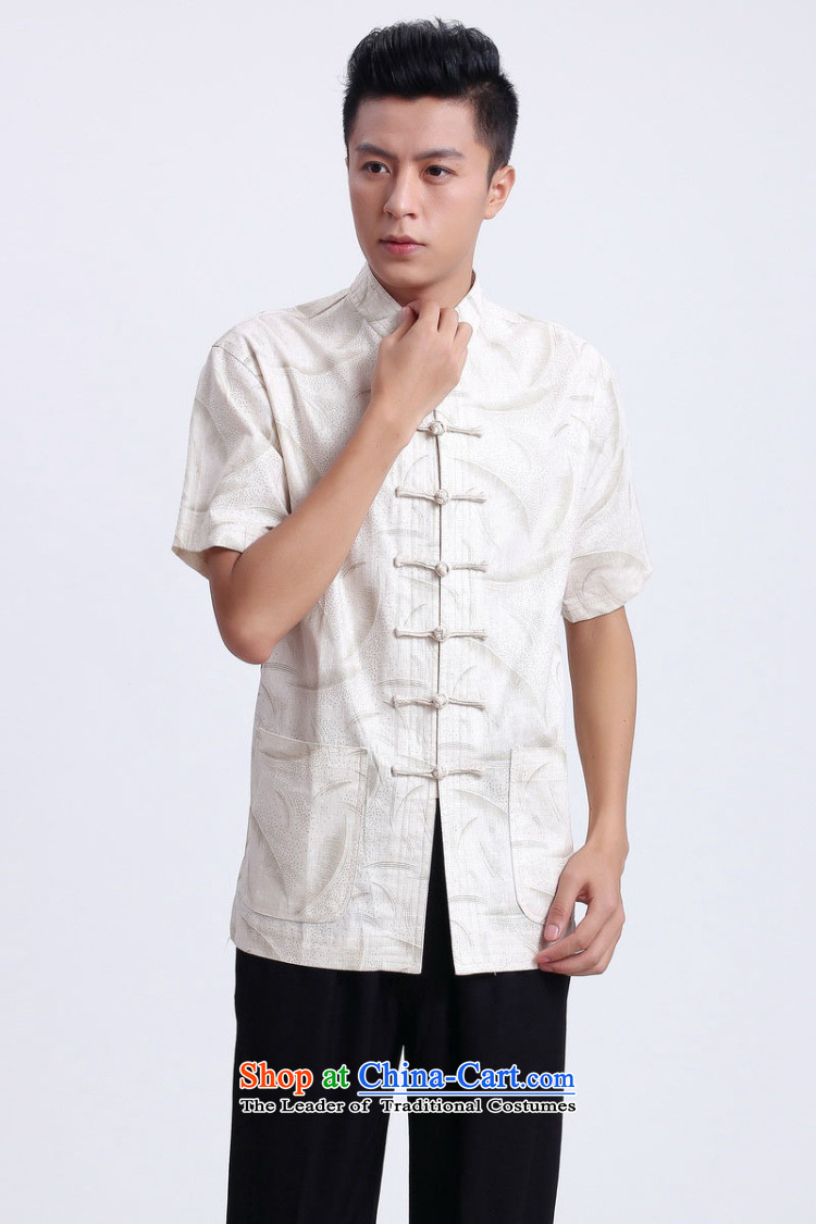 Figure for summer flowers New Men Tang dynasty national men's Chinese clothing improved linen collar Short-Sleeve Men Tang Gown - 1 XL Photo, prices, brand platters! The elections are supplied in the national character of distribution, so action, buy now enjoy more preferential! As soon as possible.