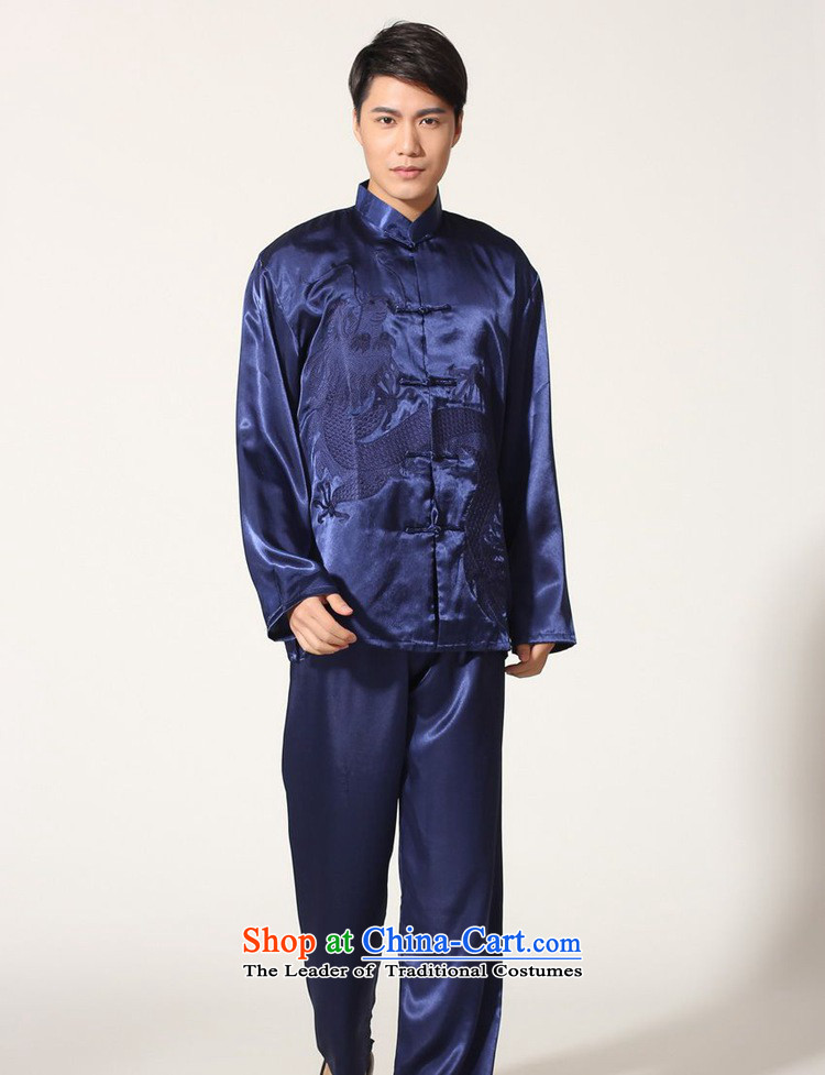In accordance with the new fuser men retro sheikhs wind improved Tang dynasty shirt + casual pants embroidered dragon Tang Dynasty Package on Tsing 2XL Photo LGD/M0011#, prices, brand platters! The elections are supplied in the national character of distribution, so action, buy now enjoy more preferential! As soon as possible.