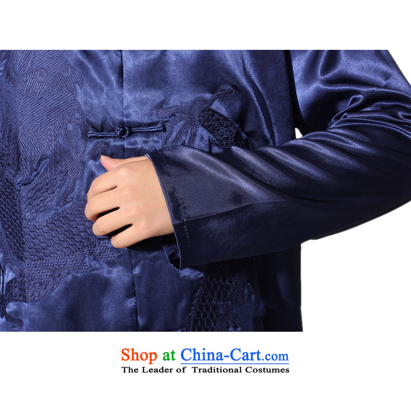 In accordance with the new fuser men retro sheikhs wind improved Tang dynasty shirt + casual pants embroidered dragon Tang Dynasty Package on Tsing 2XL, LGD/M0011# gel to , , , shopping on the Internet