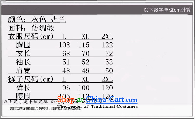In accordance with the new fuser men retro China wind lapel CSMS stamp shirt + casual pants two kits Tang Dynasty Package LGD/SH0007# -A gray XL Photo, prices, brand platters! The elections are supplied in the national character of distribution, so action, buy now enjoy more preferential! As soon as possible.