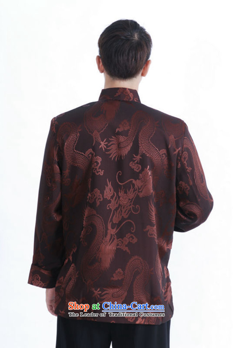 In accordance with the Fuser Spring New men of nostalgia for the Tang dynasty China wind qipao gown direct collar Double Pocketed Dad On replacing Tang's jacket LGD/M1143# figure L picture, prices, brand platters! The elections are supplied in the national character of distribution, so action, buy now enjoy more preferential! As soon as possible.
