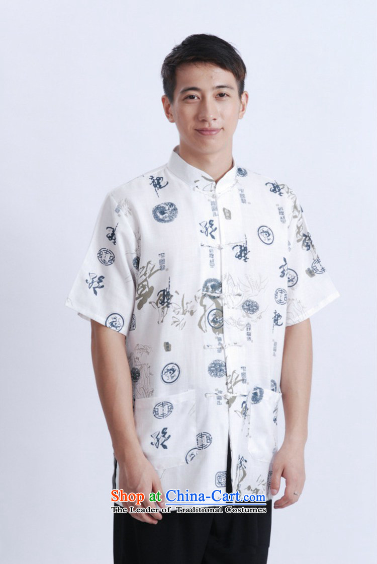 In accordance with the fuser for summer new retro ethnic Tang Dynasty Short-Sleeve Mock-Neck straight cut short-sleeved load dad suit Tang blouses LGD/M0005# figure M picture, prices, brand platters! The elections are supplied in the national character of distribution, so action, buy now enjoy more preferential! As soon as possible.