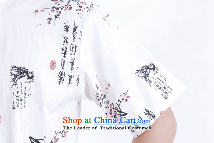 In accordance with the fuser for summer stylish new men retro ethnic short-sleeved Tang dynasty Mock-neck leisure father terminal with tang blouses shirt Lgd/m0024 figure XL Photo, prices, brand platters! The elections are supplied in the national character of distribution, so action, buy now enjoy more preferential! As soon as possible.