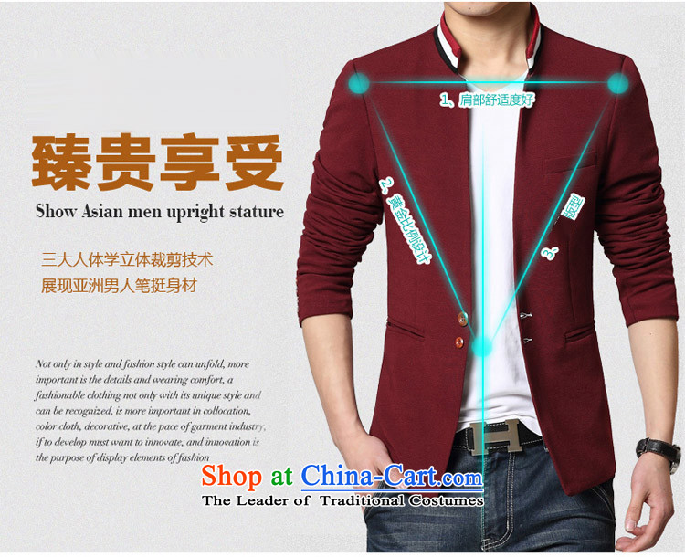 2015 England waxberry men Chinese tunic male Korean youth, Sau San collar suits students leisure suit coats Tang Dynasty Black XL recommendations 125 catties of pictures, prices, brand platters! The elections are supplied in the national character of distribution, so action, buy now enjoy more preferential! As soon as possible.