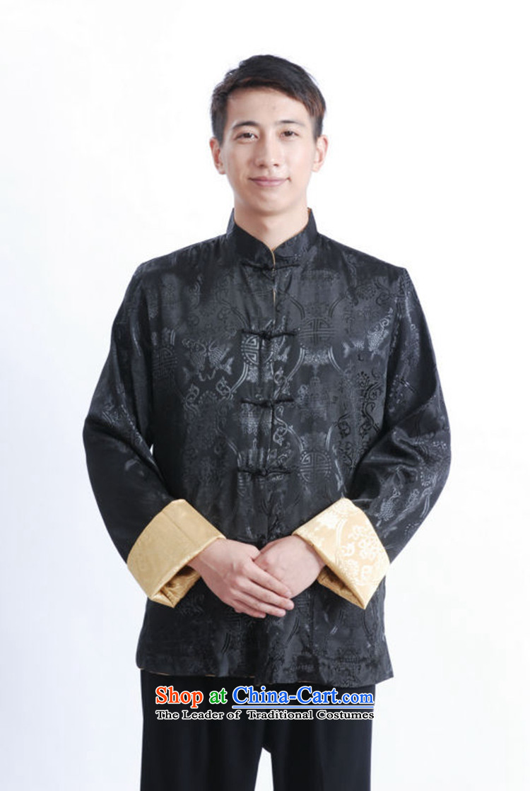 In accordance with the new fuser men retro sheikhs wind Tang dynasty cheongsam collar jacquard duplex through his father with tang jackets LGD/M1040# figure L picture, prices, brand platters! The elections are supplied in the national character of distribution, so action, buy now enjoy more preferential! As soon as possible.