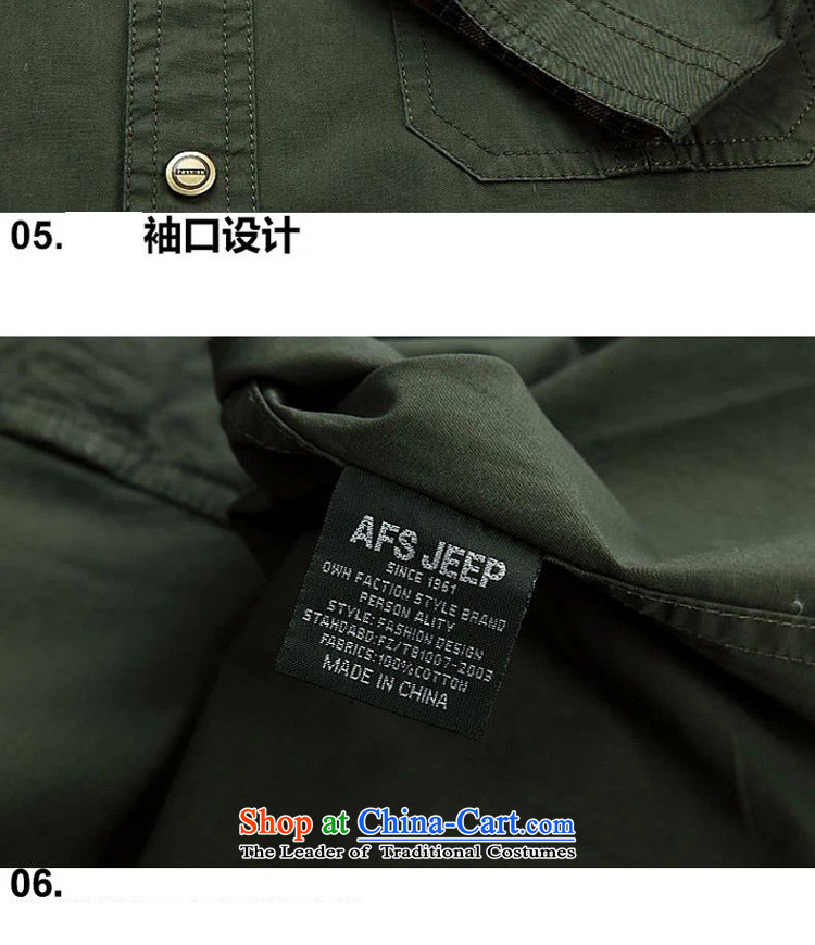 Jeep shield men pure cotton shirts and comfortable pure color snap short-sleeved shirt D6829 Army Green XL Photo, prices, brand platters! The elections are supplied in the national character of distribution, so action, buy now enjoy more preferential! As soon as possible.