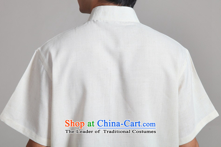 In accordance with the stylish new fuser summer Tang dynasty men casual shirt + pure color short-sleeved Tang Dynasty Package WNS/0820# -4# 3XL picture, prices, brand platters! The elections are supplied in the national character of distribution, so action, buy now enjoy more preferential! As soon as possible.