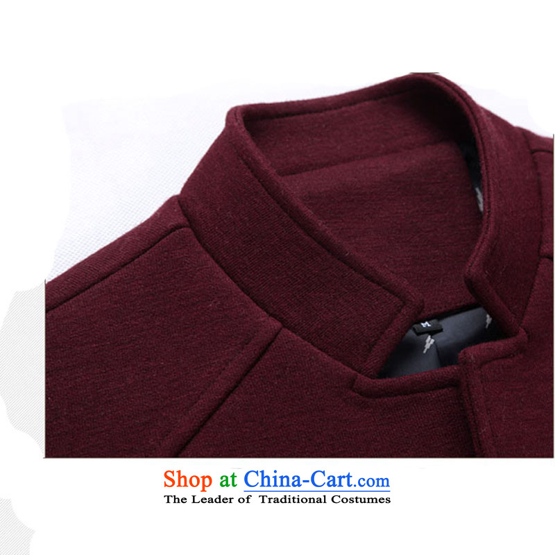The new trend of cheaters Men's Mock-Neck Large to increase gross for suits 556 Zhongshan? Black XL, Happy Ka Man , , , shopping on the Internet