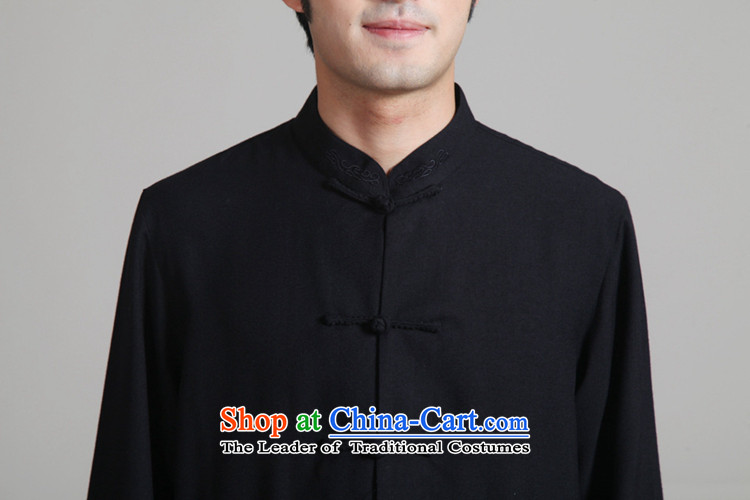 In accordance with the new fuser men of nostalgia for the improvement of the Tang dynasty wind-long-sleeved shirt + casual pants Tang Dynasty Package Kung Fu Tang dynasty WNS/2352 -3# Kit L picture, prices, brand platters! The elections are supplied in the national character of distribution, so action, buy now enjoy more preferential! As soon as possible.