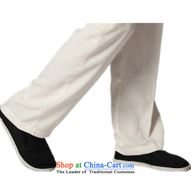In accordance with the stylish new fuser men of nostalgia for the improvement of solid color casual pants Taegeuk service Tang WNS/2350# -12# pants 2XL, pants in accordance with the fuser has been pressed shopping on the Internet